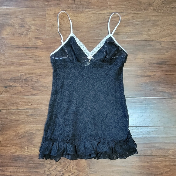 Victoria's Secret Vintage Lingerie Intimate Sleepwear Nightie Lace Size Small - Picture 4 of 10